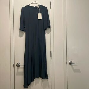 NWT COS Bell Sleeved Asymetrical Dress size 6